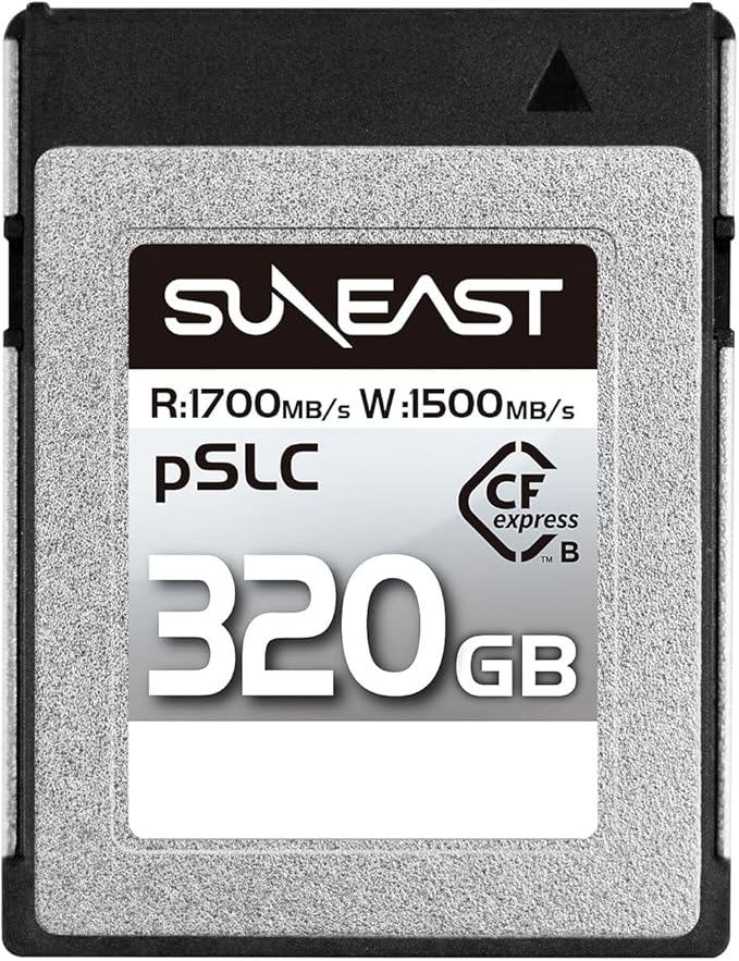 ULTIMATE PRO CFexpress Type B Card 320GB pSLC Series SE-CFXB320S1700 by SUNEAST