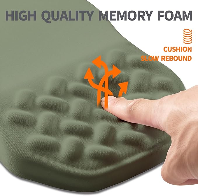 Ergonomic Slope Mouse Pad Wrist Support, Wrist Rest Mousepad - Image 3