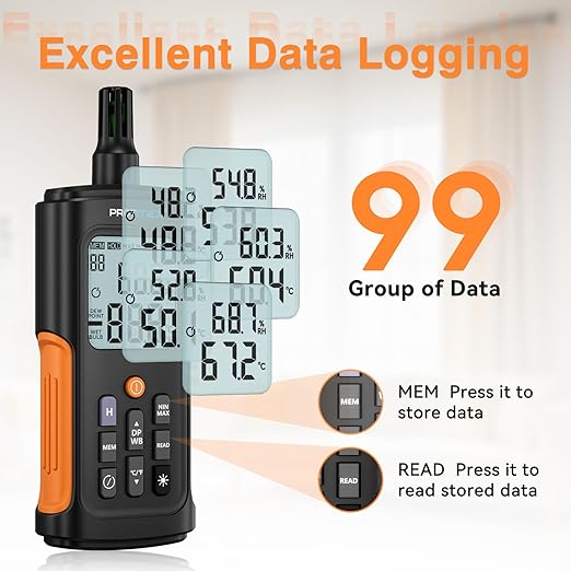 YT606 Temperature Humidity Meter High Precision Digital Hygrometer - Image 3