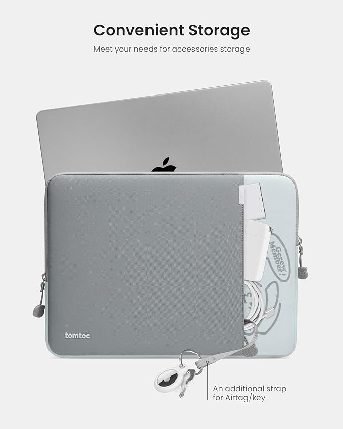 tomtoc 360° Protective Laptop Sleeve - Image 6