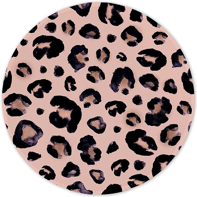 ITNRSIIET Round Mouse Pad with Stitched Edge Premium-Textured Waterproof by +ITNRSIIET