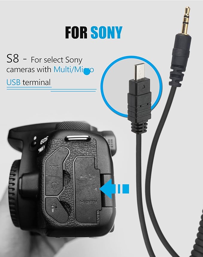 AODELAN Wireless Camera Timer Shutter Remote, Timelapse Intervalometer Shutter - Image 6