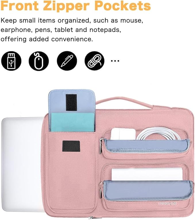 MOSISO 360 Protective Laptop Case 13.3 inch, 13-13.3 inch Laptop Sleeve - Image 2