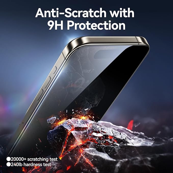 SMARTDEVIL 2+2Pack Privacy Screen Protector - Image 6