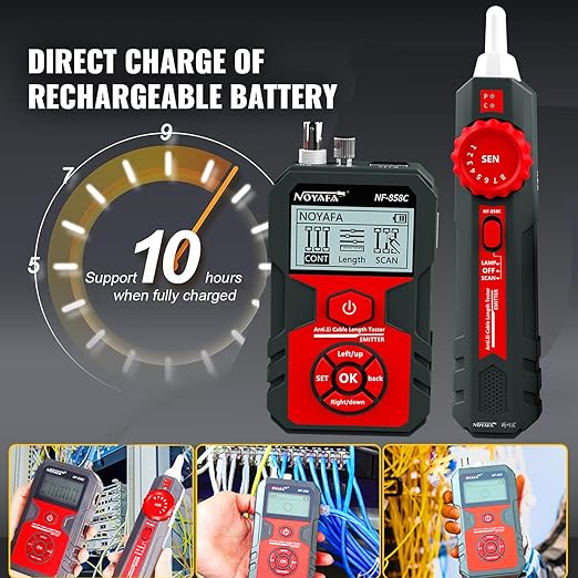 NOYAFA NF-858C Network Cable Tester Multifunctional - Image 6