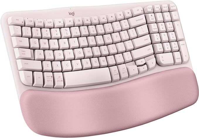 Logitech Wave Keys Wireless Ergonomic Keyboard by Logitech