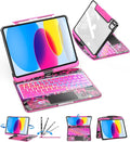 SIBEITU Keyboard Case for iPad A16 11th Gen 11" 2025 & 10th Gen 10.9" 2022 by SIBEITU