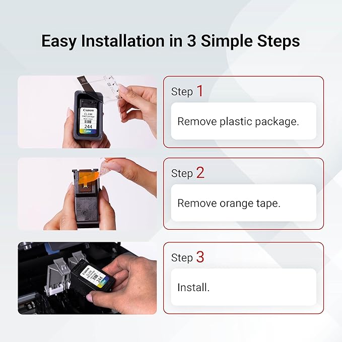 Canon CL-244 Genuine Color Ink Cartridge, Compatible - Image 6