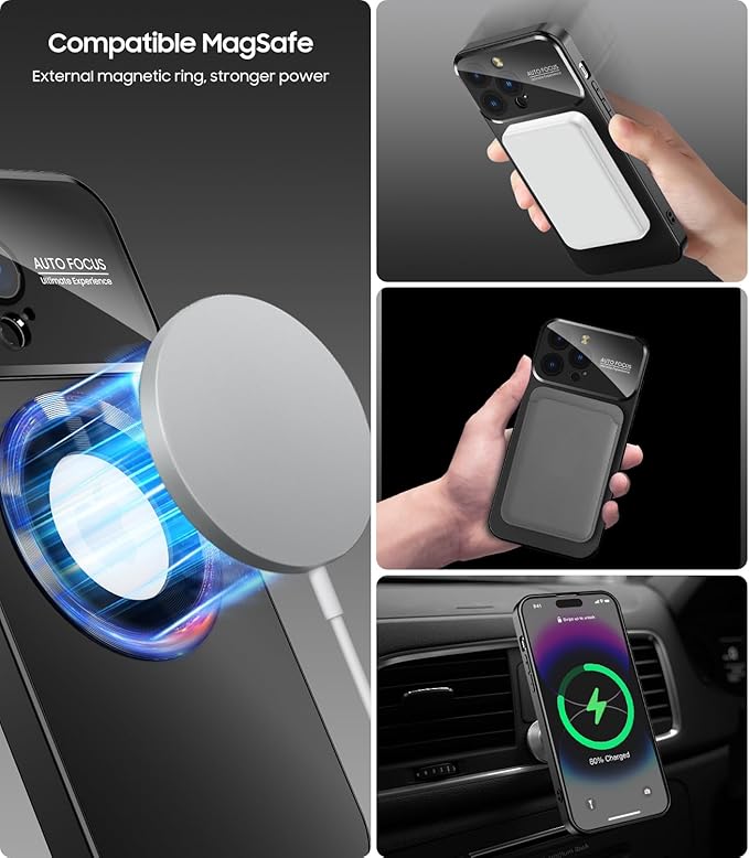 Magnetic for iPhone 12 Pro Case, Compatible - Image 3