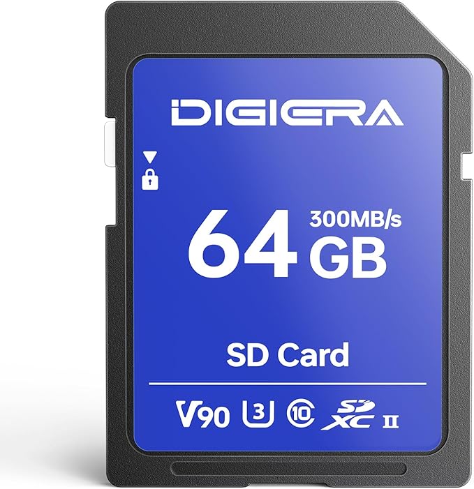 64GB LSU200 SDXC UHS-II Memory Card by DIGIERA