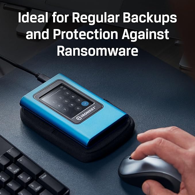 Kingston IronKey Vault Privacy 80 7.6TB External SSD | FIPS 197 | XTS-AES 256GB - Image 10