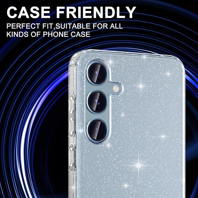 for Samsung Galaxy S24 FE Camera Lens Protector, Individual Metal Ring Tempered - Image 5