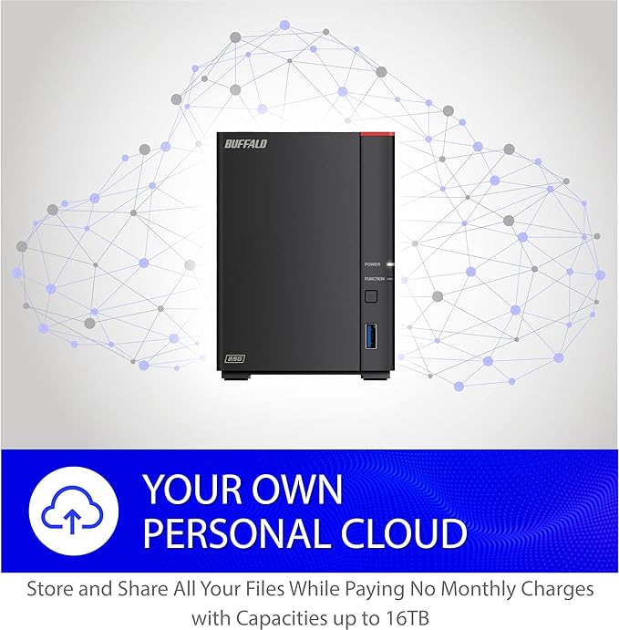 BUFFALO LinkStation SoHo 720 2-Bay Professional Office NAS 16TB - Image 4
