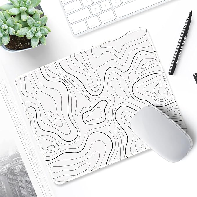 ITNRSIIET Mouse Pad with Stitched Edge Premium Textured Smooth Precise - Image 6