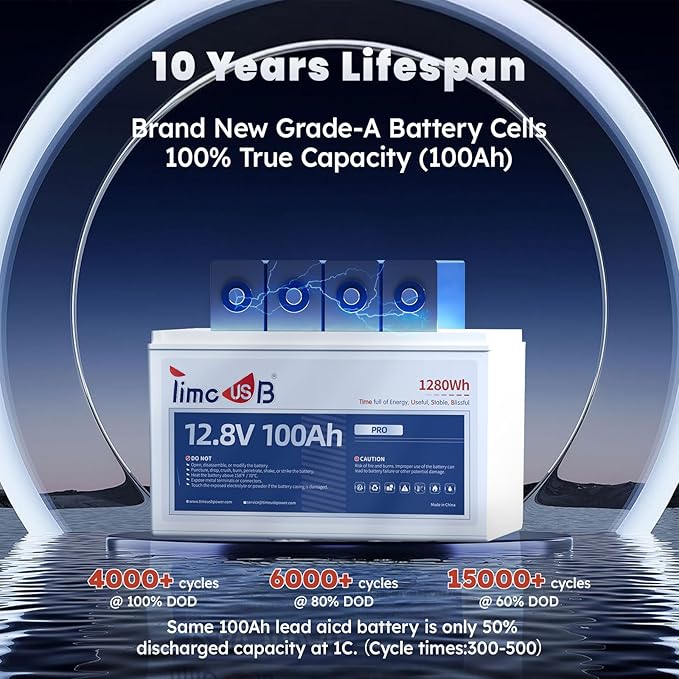 LiFePO4 Battery 12V100Ah Pro Group 31 Deep Cycle Battery - Image 6