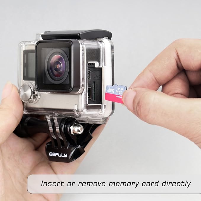 Skeleton Housing Case for GoPro Hero 4, Hero 3+, Hero 3 Action Camera Side Open - Image 2