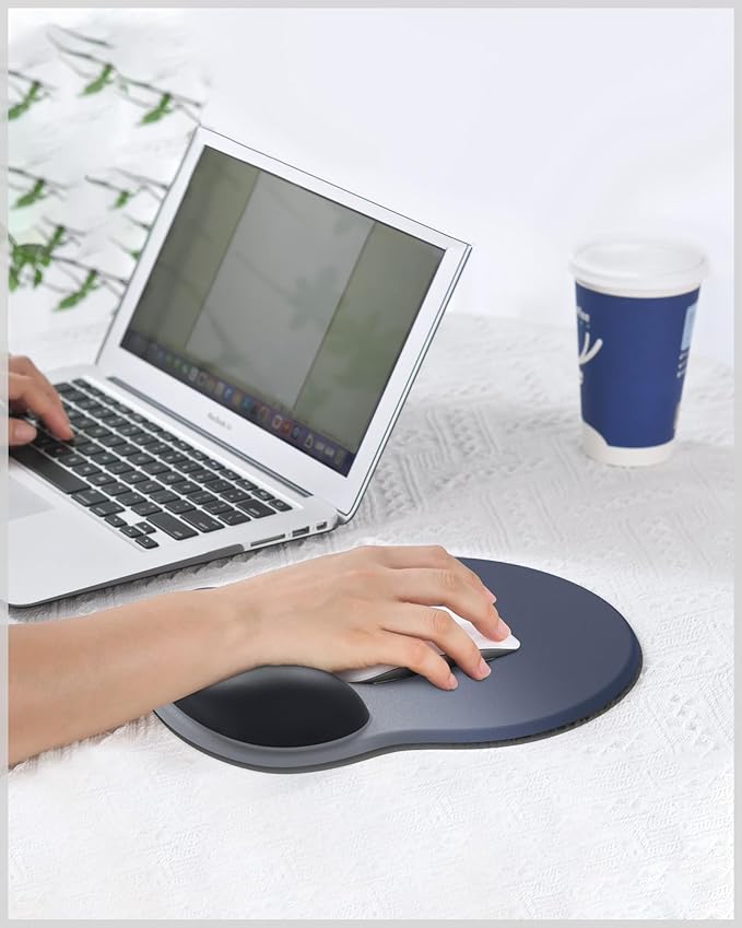 Ergonomic Mouse Pad with Wrist Rest, Large Mousepad, Wrist Support Mouse Mat - Image 8