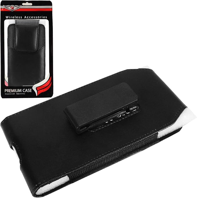 Leather Cellphone Holster for iPhone 11 Pro Max, XS Max, 8/7 Plus, Vision Plus - Image 9