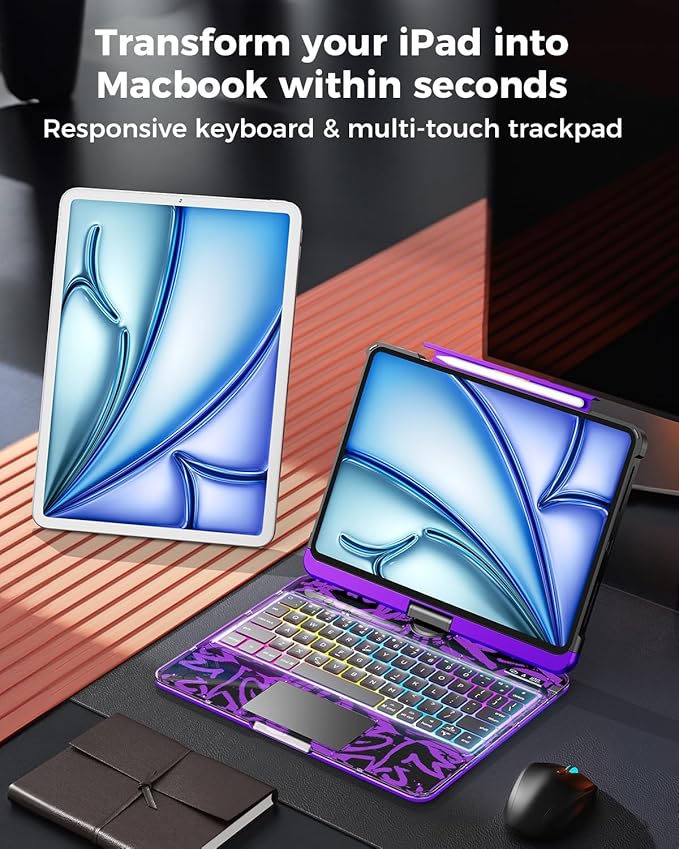 SIEBITU Clear Wireless Keyboard Case - Image 6