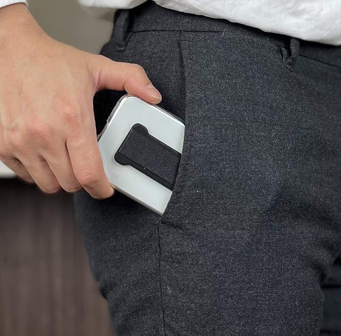 Phone Grip Holder for Hand, Universal Finger Strap Phone Holder, Finger Selfie - Image 6
