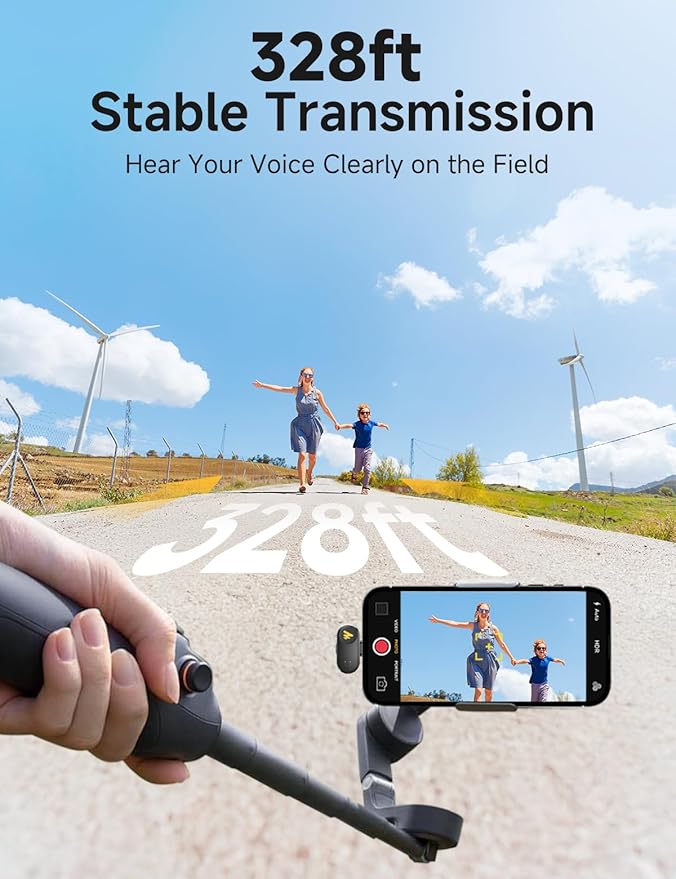 MAONO Wave T1 Mini Wireless Lavalier Microphone - Image 5