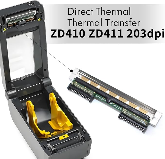 P1079903-010 New Printhead for Zebra ZD410 ZD411 ZD411d ZD411t Thermal Mobile - Image 4