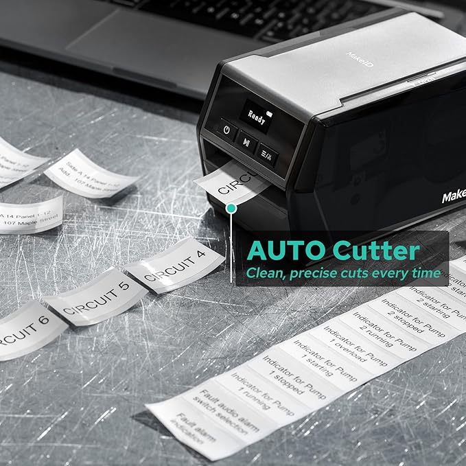 Makeid D50 Industrial Label Printer, Desktop Label Maker 2" Print Head - Image 4