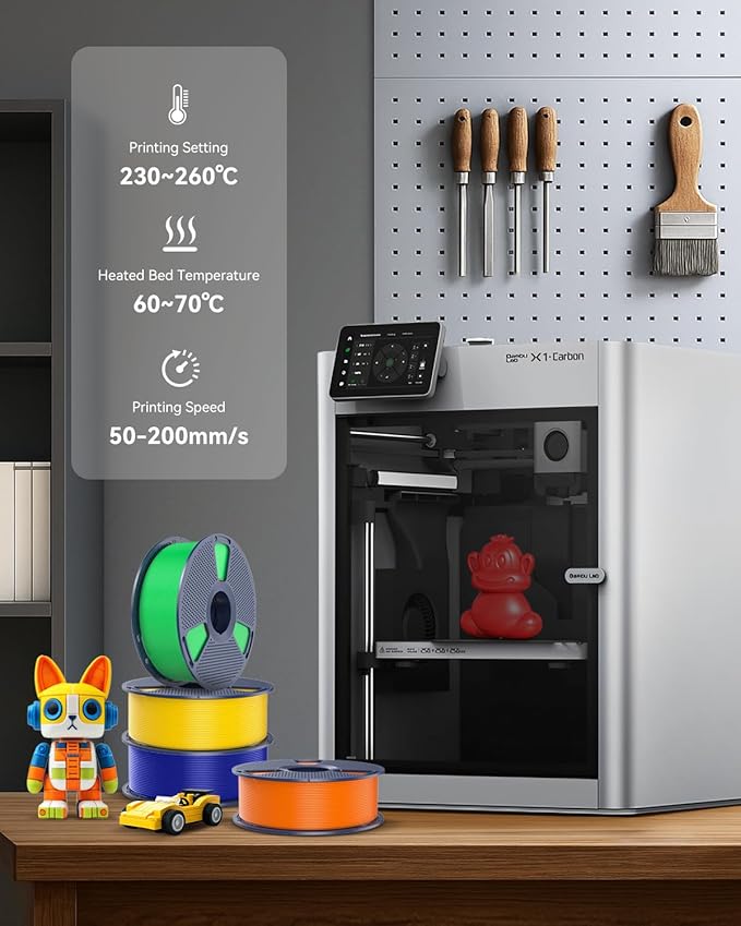 SUNLU 3D Printer Filament PETG Filament 1.75mm, Less Stringing Good Layer - Image 6