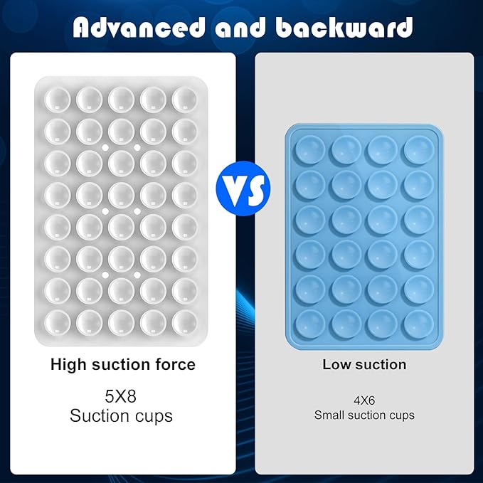 Double Sided Silicone Suction Phone Holder Mount, Silicon Accessory - Image 3