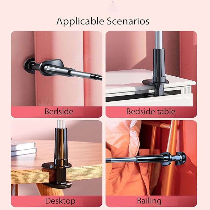 Phone Holder, gooseneck Phone Holder, 360° Rotate Support Rod One-Hand - Image 6