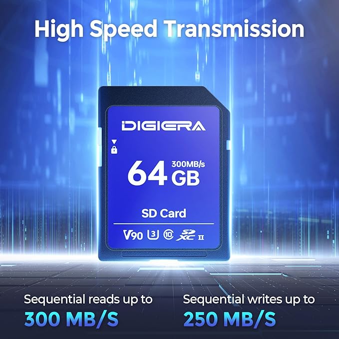 64GB LSU200 SDXC UHS-II Memory Card - Image 2