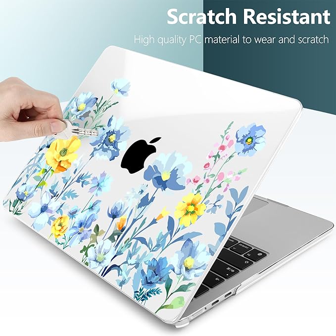 TWOLSKOO Compatible with M4 MacBook Air 13.6 inch Case 2025-2022 Release M4 - Image 5