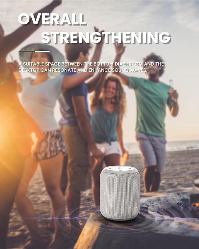 NOTABRICK Bluetooth Speakers, Portable Wireless Speaker - Image 5