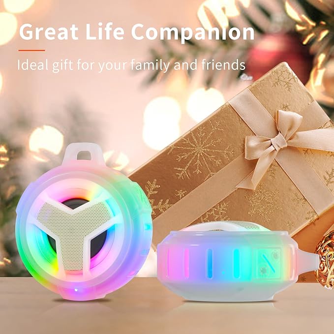 EBODA Bluetooth Shower Speaker, Portable Bluetooth Speakers, IP67 Waterproof - Image 7