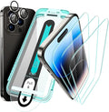 ESR for iPhone 14 Pro Screen Protector Set, 3 Tempered-Glass Screen Protectors by ESR