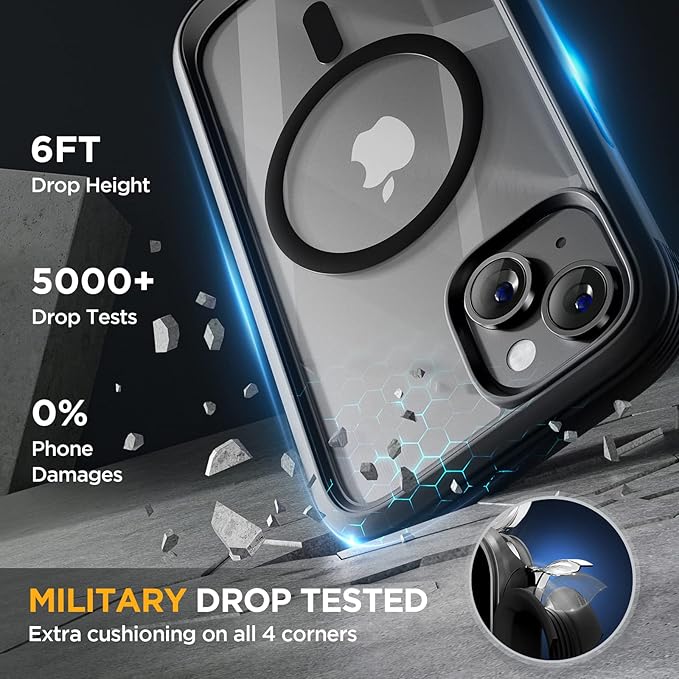 Miracase Glass Series Designed for iPhone 13 Case 6.1 inch, 2023 Upgrade - Image 4