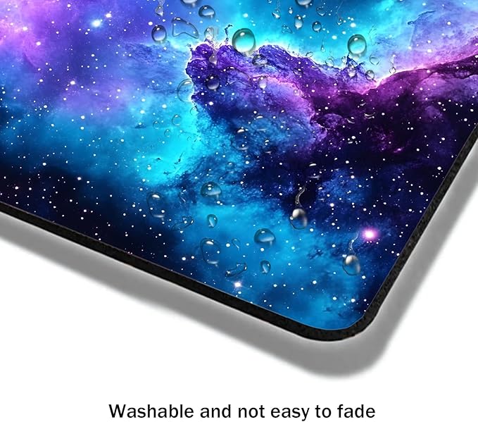 Mouse Pad, Cute Purple Nebula Galaxy Mouse Pads - Image 4