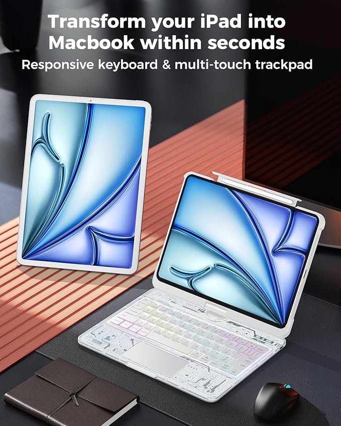 SIEBITU Clear Wireless Keyboard Case - Image 6