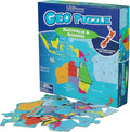 GeoToys GeoPuzzle, Australia & Oceania Shaped Jigsaw Puzzles, Geography Game by Geotoys