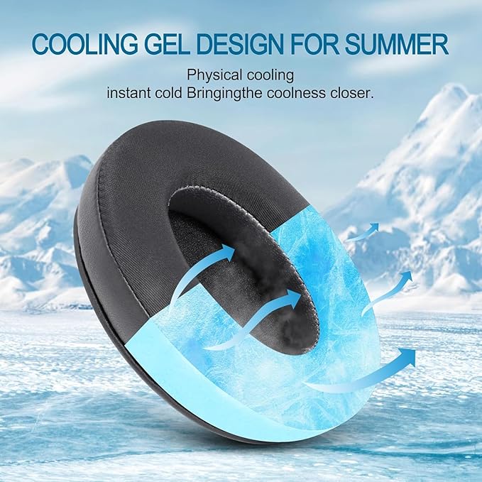 GVOEARS Cooling Gel Replacement Ear Pads - Image 4