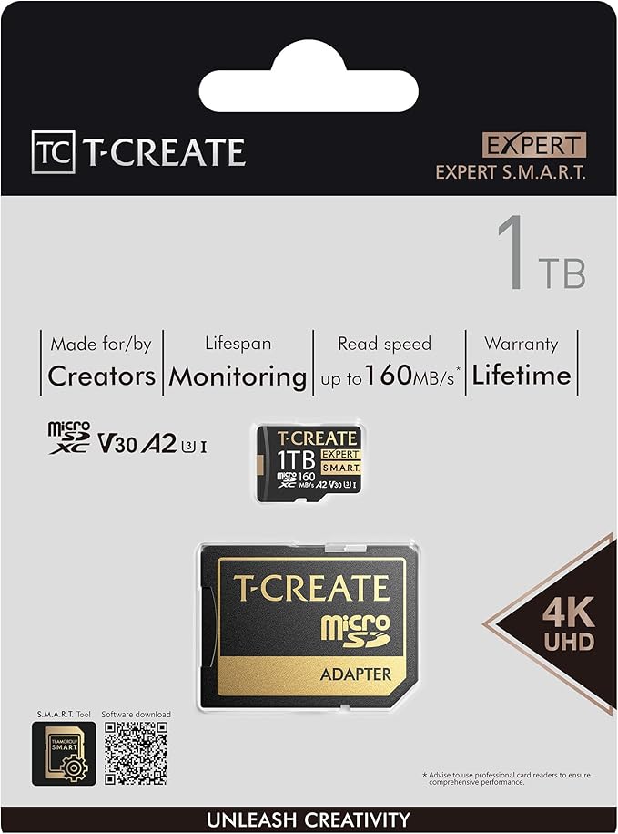 TEAMGROUP T-Create Smart A2 1TB Micro SDXC U3 V30 4K R/W Speed up to 160/150 - Image 8