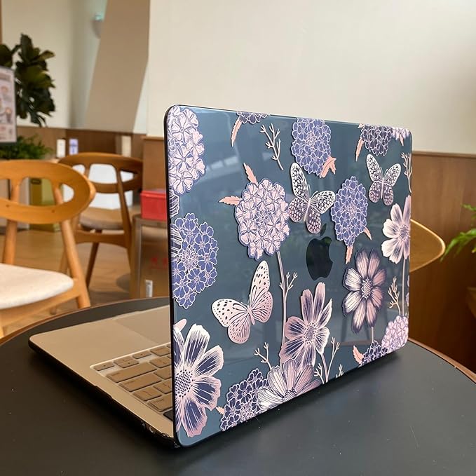 Teryeefi for MacBook Air 13 inch Case 2021 2020 2019 2018 Release, Plastic Hard - Image 4