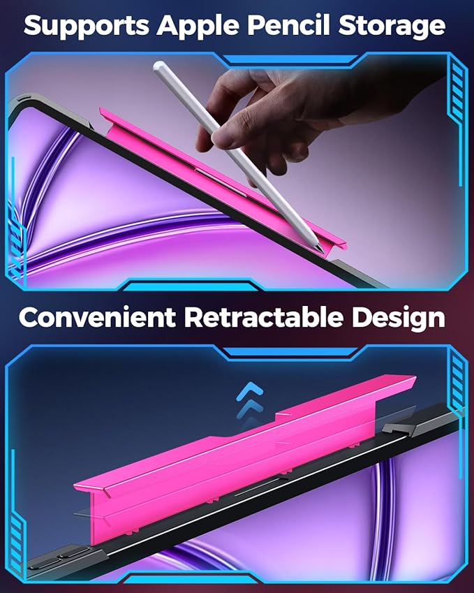 SIEBITU Clear Wireless Keyboard Case - Image 3