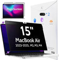 Privacy Screen for MacBook Air 15 Inch- A2941 A3114 A3241, MagicSuction™ by peslv