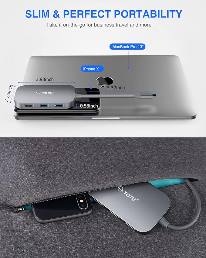 USB C Hub, 9-in-1 Type C Hub - Image 8