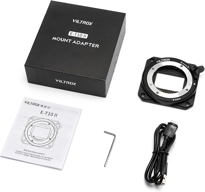 VILTROX E-T10 II Lens Mount Adapter, E Mount Lens to Z-CAM Cinema Cameras - Image 9