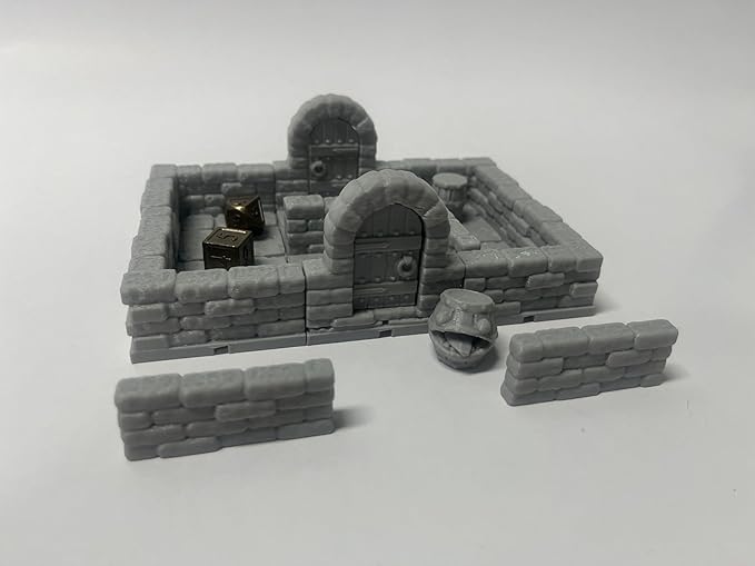 Miniature RPG Modular Tile System 18mm or 28mm DND Terrain Building Accessories - Image 4