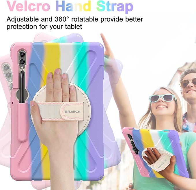 BRAECN for Galaxy Tab S10 Plus Case 2024&S9 FE Plus/S8 Plus/S7 Plus /S7 FE 12.4 - Image 4