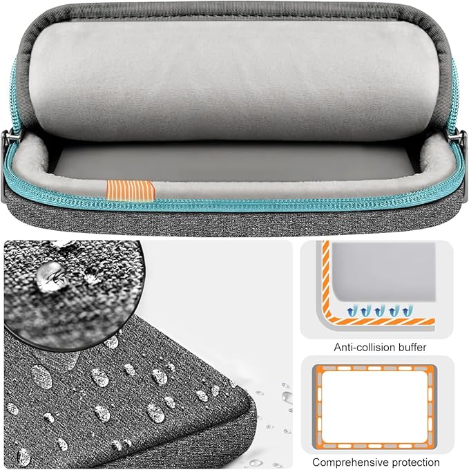 ZINZ Laptop Case 15 15.6 16 inches Sleeve Slim Briefcase Spill-Resistant Handbag - Image 3