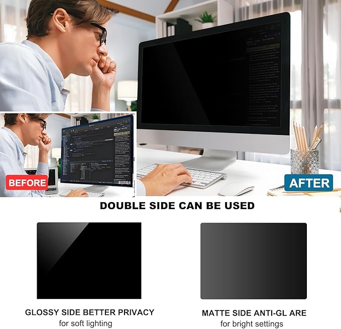 21.5 Inch Computer Privacy Screen Shield - Image 7